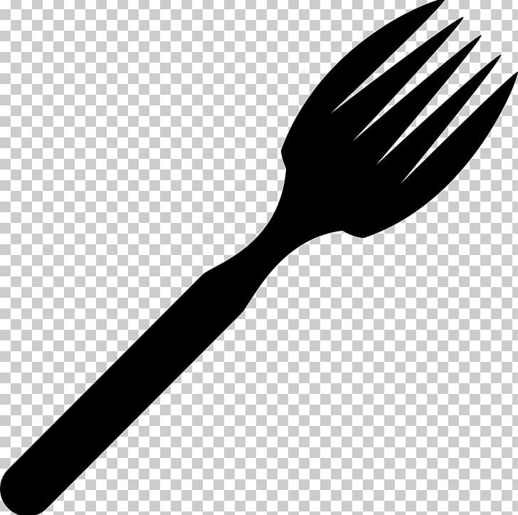 Fork Kitchen Utensil Spoon Tool PNG, Clipart, Black And White, Computer Icons, Cutlery, Diagonal, Eat Free PNG Download