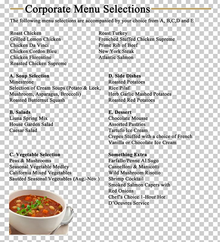 Menu Food Brochure LIUNA Station LIUNA Gardens PNG, Clipart,  Free PNG Download