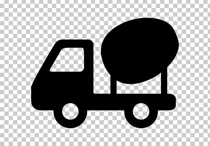 Computer Icons Transport Cement Mixers Cargo Truck PNG, Clipart, Angle, Architectural Engineering, Black And White, Cargo, Cars Free PNG Download