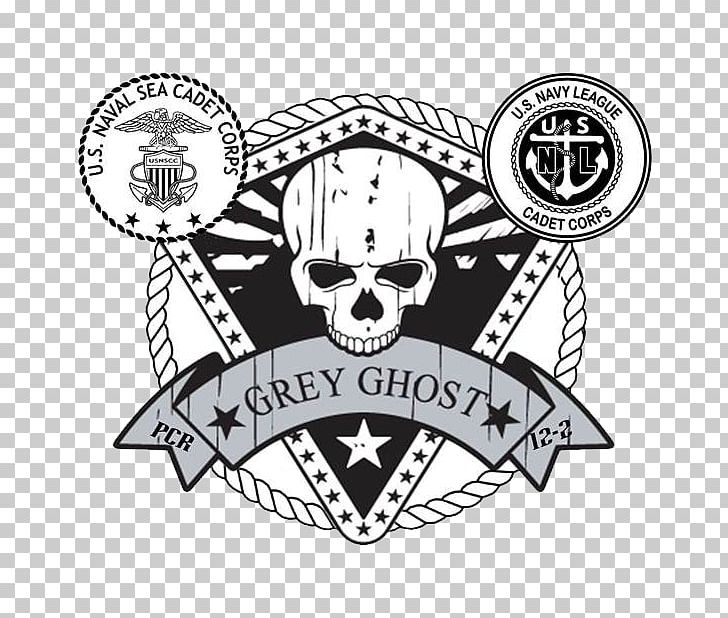 Grey Ghost Manufacturing Logo Organization Business PNG, Clipart, Badge, Black And White, Bone, Brand, Business Free PNG Download