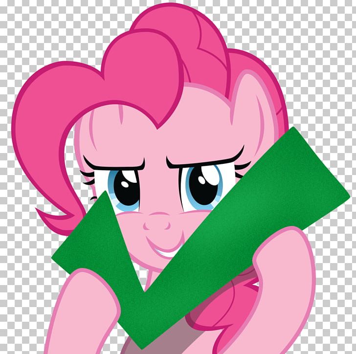 Pinkie Pie Applejack Rarity Twilight Sparkle Pony PNG, Clipart, Cartoon, Check Mark, Eye, Fictional Character, Flower Free PNG Download