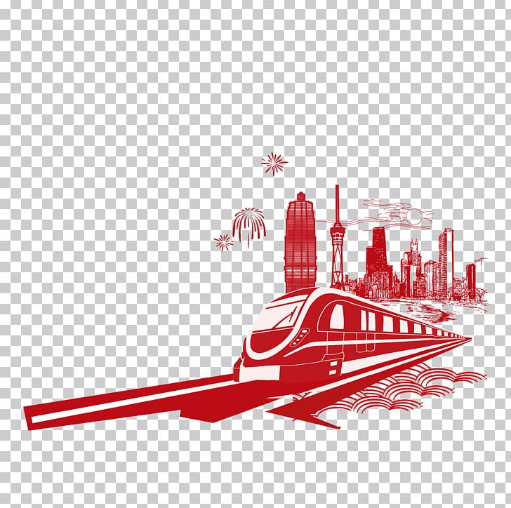 Train Rail Transport High-speed Rail PNG, Clipart, Brand, Build, Building, Buildings, Cartoon Free PNG Download