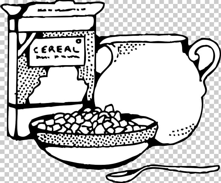 Breakfast Cereal English Muffin Milk PNG, Clipart, Area, Black And White, Bowl, Bread, Breakfast Free PNG Download