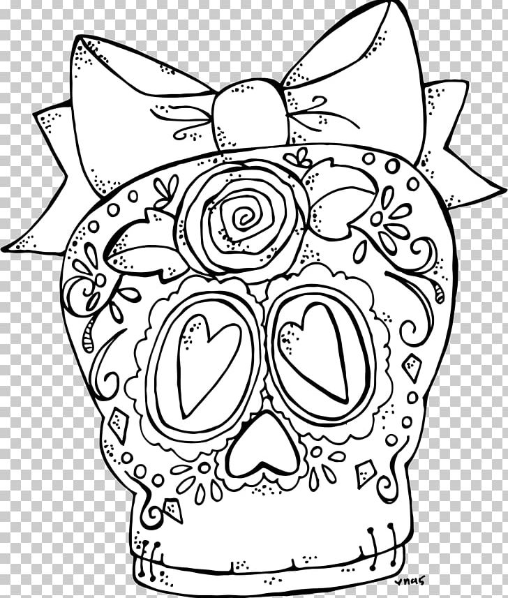 Digital Stamp Coloring Book Drawing Black And White PNG, Clipart, Birthday, Black, Black And White, Calavera, Child Free PNG Download