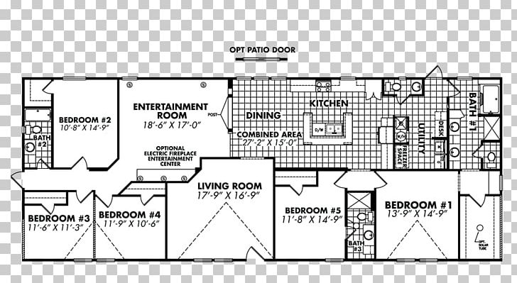 House Floor Plan Prefabricated Home Bedroom Manufactured Housing PNG, Clipart, Angle, Bed, Bedroom, Black And White, Diagram Free PNG Download