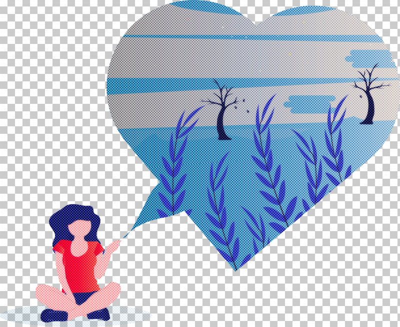 Heart Electric Blue Gesture PNG, Clipart, Abstract, Cartoon, Electric Blue, Gesture, Girl Free PNG Download