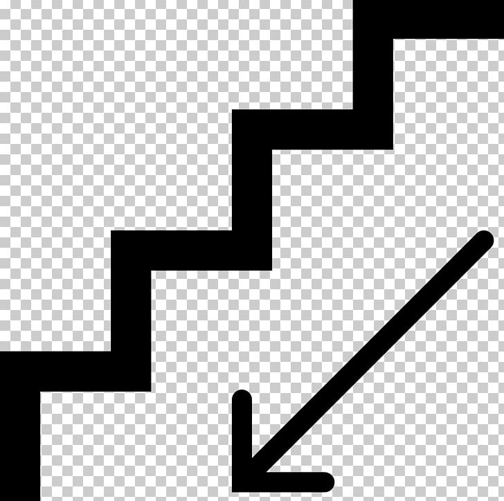 Stairs Computer Icons Attic Ladder Escalator PNG, Clipart, Angle, Attic, Attic Ladder, Black, Black And White Free PNG Download