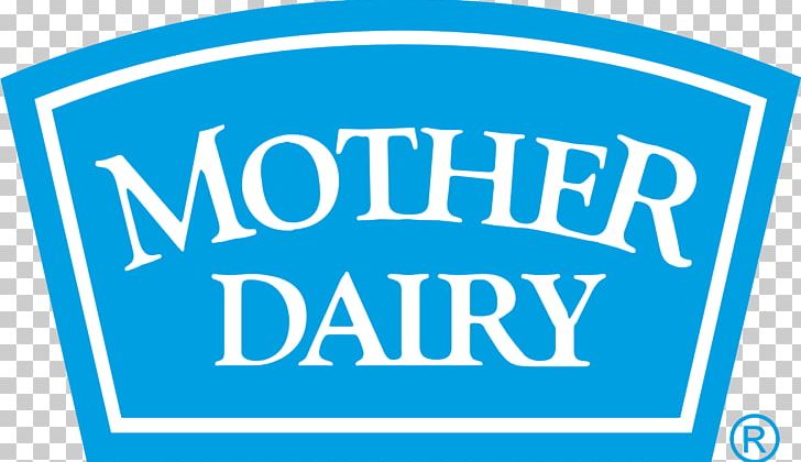 Logo Mother Dairy Milk Dairy Products Ice Cream PNG, Clipart, Area, Banner, Blue, Brand, Company Free PNG Download