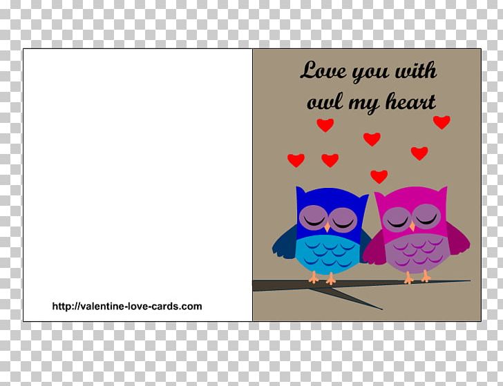 Tawny Owl Valentine's Day Love Heart PNG, Clipart,  Free PNG Download