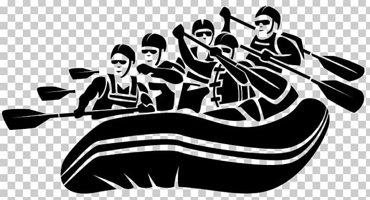Rafting Whitewater Trekking Camping PNG, Clipart, Art, Black And White, Boat, Brand, Camping Free PNG Download