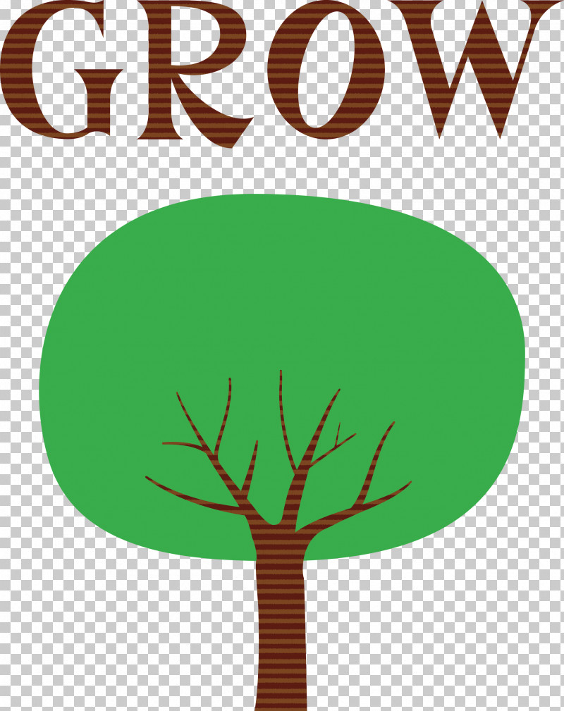 GROW Flower PNG, Clipart, Biology, Flower, Green, Grow, Leaf Free PNG Download