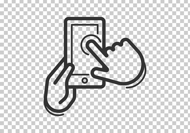 Handheld Devices Computer Icons Swipe Icon Gadget PNG, Clipart, Angle, Area, Black And White, Computer Icons, Computer Software Free PNG Download