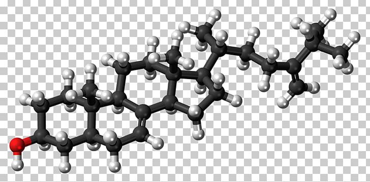 Progesterone Molecule Steroid Hormone Progestogen PNG, Clipart, Auto Part, Ballandstick Model, Black And White, Body Jewelry, Cell Free PNG Download
