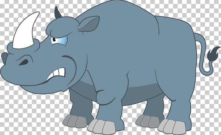 Rhinoceros Cartoon Illustration PNG, Clipart, Angry Bird, Angry Birds, Angry Man, Angry Wolf Face, Animal Free PNG Download
