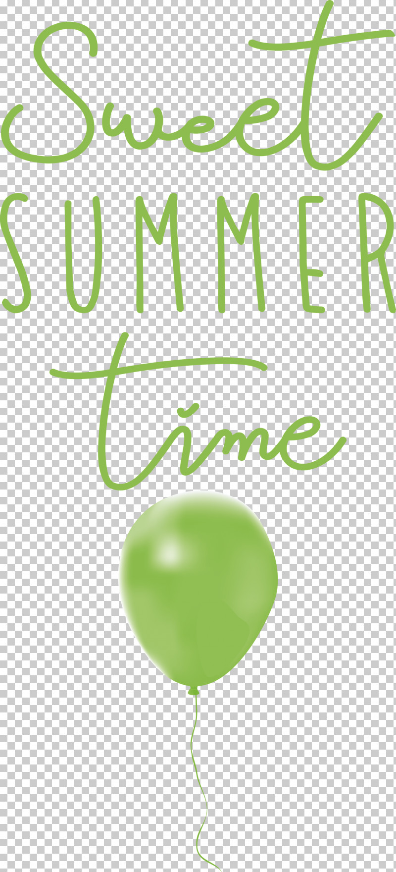 Sweet Summer Time Summer PNG, Clipart, Balloon, Biology, Green, Happiness, Leaf Free PNG Download