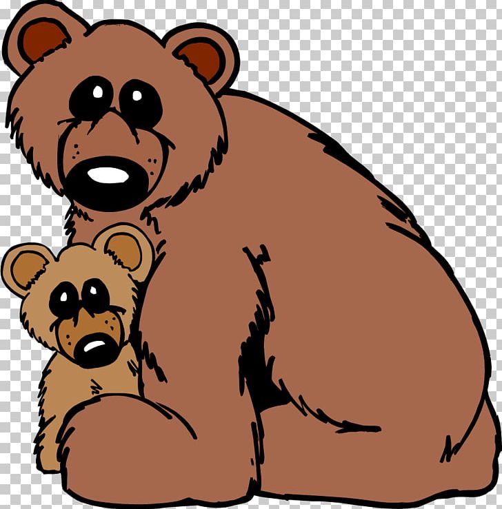 Brown Bear Baby Polar Bear American Black Bear PNG, Clipart, Animal, Animal Illustration, Animals, Carnivoran, Cartoon Character Free PNG Download