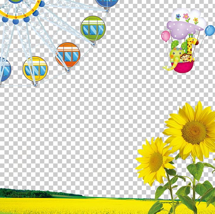 Common Sunflower PNG, Clipart, Animals, Area, Computer Wallpaper, Daisy Family, Ferris Free PNG Download
