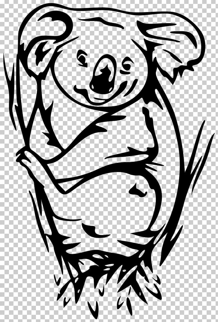 Koala Giant Panda Bear PNG, Clipart, Animals, Art, Artwork, Bear, Black Free PNG Download