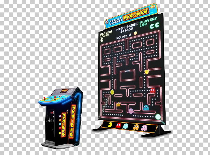 World's Biggest Pac-Man Pac-Man & Galaga Dimensions Pac-Man Battle Royale PNG, Clipart, Air Hockey, Amusement Arcade, Arcade Game, Bandai Namco Entertainment, Electronics Free PNG Download