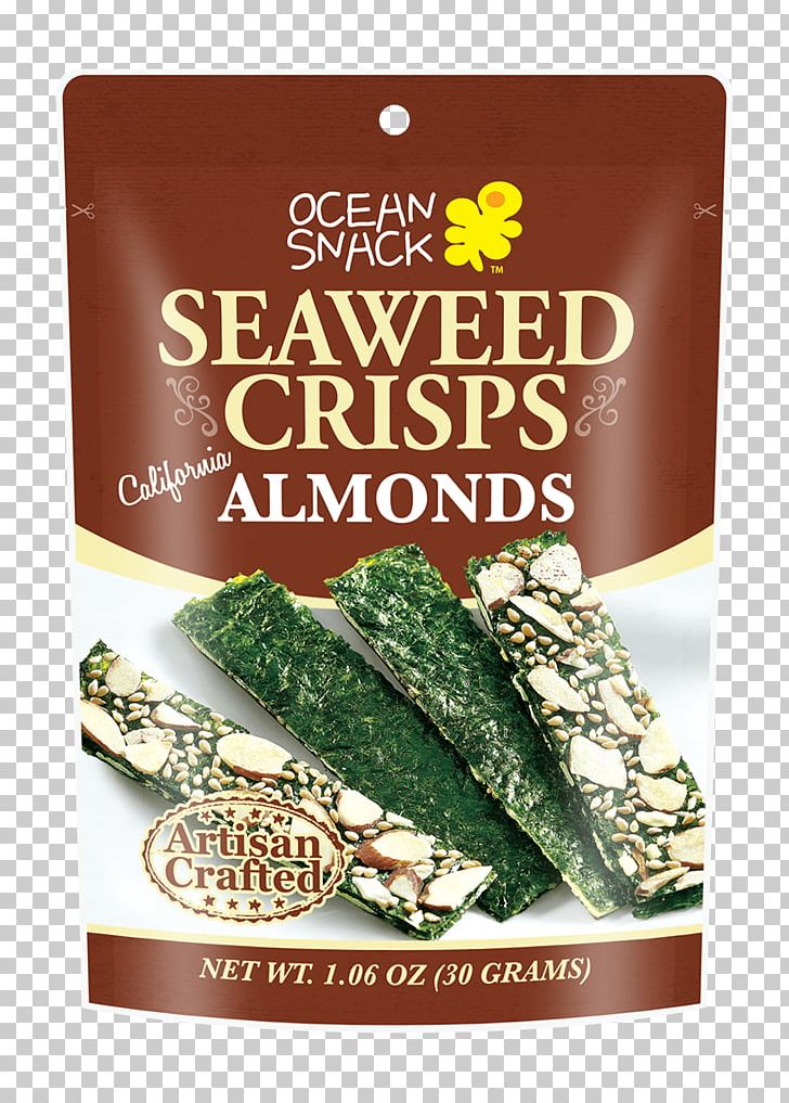 Snack Potato Chip Nori Almond Seaweed PNG, Clipart, Almond, Food, Merienda, Nori, Ocean Free PNG Download