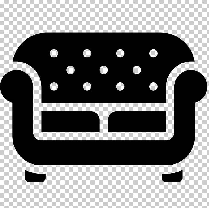 Computer Icons Couch Button PNG, Clipart, Area, Black, Black And White, Button, Chair Free PNG Download