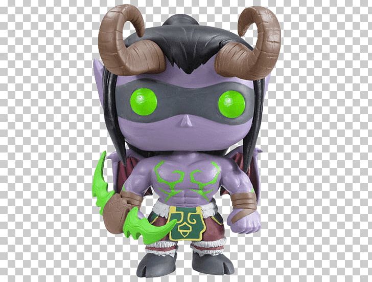 Illidan: World Of Warcraft Funko Illidan Stormrage Action & Toy Figures PNG, Clipart, Action Figure, Action Toy Figures, Arthas Menethil, Bobblehead, Collectable Free PNG Download