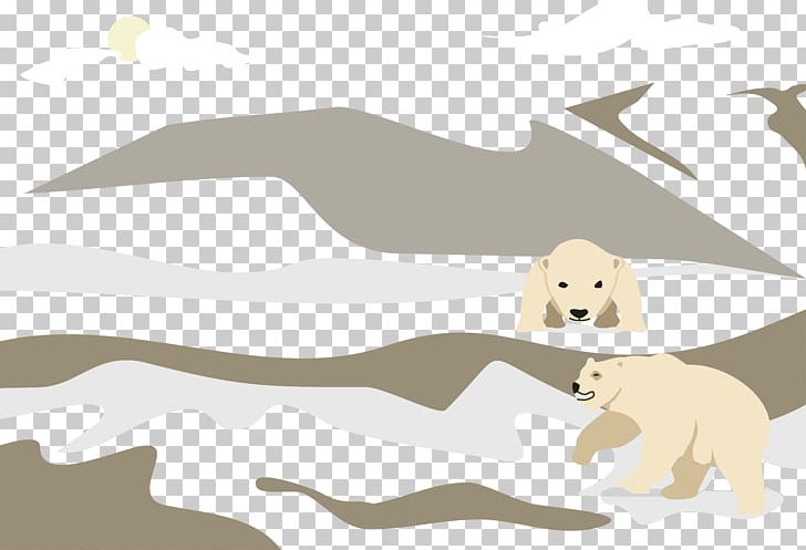 Polar Bear Dog Illustration PNG, Clipart, Animals, Arctic, Bears, Brown, Carnivoran Free PNG Download