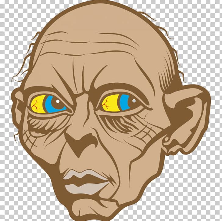 Gollum Character The Lord Of The Rings PNG, Clipart, Actor, Art, Bone, Character, Ear Free PNG Download