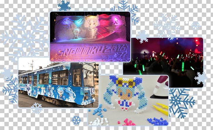 Sapporo Snow Festival Hatsune Miku 雪未來 Crypton Future Media PNG, Clipart, Blue, Crypton Future Media, Display Advertising, Evenement, Festival Free PNG Download