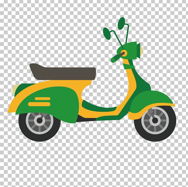 Scooter Car Motorcycle PNG, Clipart, Adobe Illustrator, Car, Cartoon, Cartoon Motorcycle, Color Free PNG Download