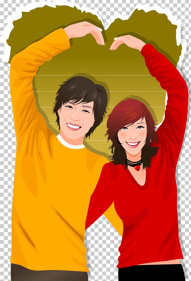 Significant Other Gesture Cartoon Illustration PNG, Clipart, Arm, Boy, Comics, Conversation, Couples Free PNG Download