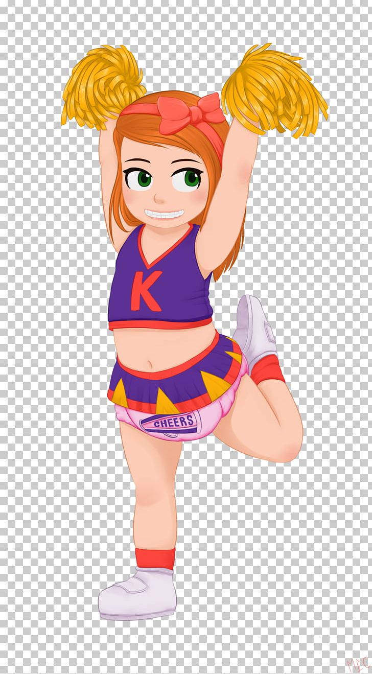 Cheerleading Cartoon PNG, Clipart, Animation, Anime, Arm, Art, Brown Hair Free PNG Download