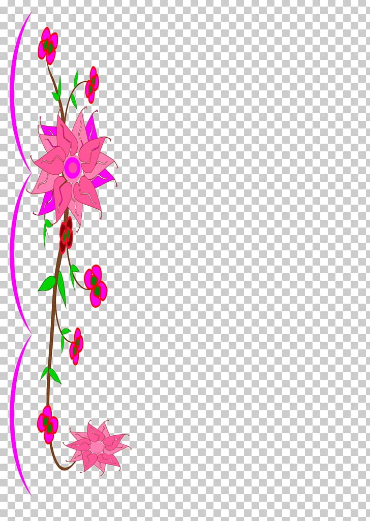 Flower Floral Design PNG, Clipart, Area, Blank Flowers Cliparts, Blog, Border, Branch Free PNG Download