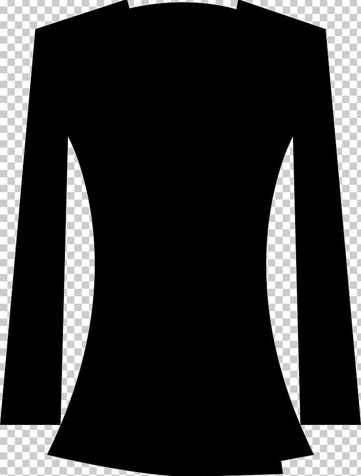 Long-sleeved T-shirt Long-sleeved T-shirt Shoulder Dress PNG, Clipart, Angle, Black, Black And White, Black M, Casual Free PNG Download