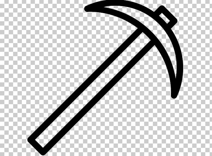 Minecraft Computer Icons Pickaxe PNG, Clipart, Angle, Black And White, Computer Icons, Download, Gaming Free PNG Download