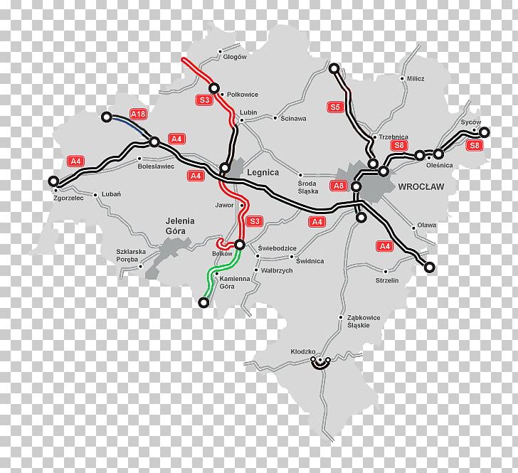 Legnica Lubin Expressway S3 Wrocław Korzeńsko PNG, Clipart, Area, Diagram, Expressway S5, Expressway S7, Highways In Poland Free PNG Download