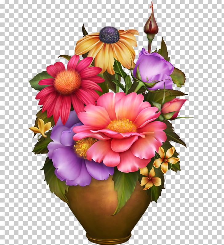 Flower Painting Summer PNG, Clipart, Art, Baise, Cut Flowers, Dahlia, Digital Painting Free PNG Download