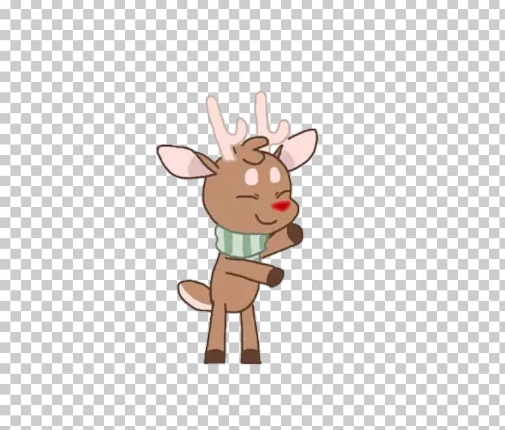 Reindeer GIF Rudolph Santa Claus PNG, Clipart, Animation, Antler, Cartoon, Christmas Day, Dance Free PNG Download