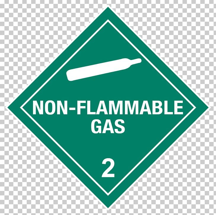 HAZMAT Class 2 Gases Dangerous Goods Combustibility And Flammability Placard PNG, Clipart, Angle, Area, Brand, Chemical Substance, Combustibility And Flammability Free PNG Download
