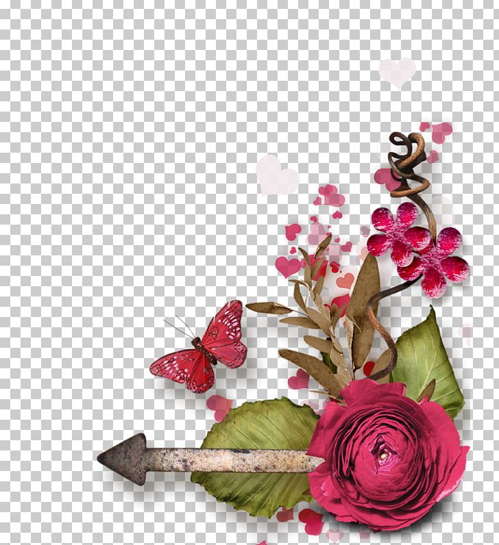 Digital Scrapbooking Paper Garden Roses Floral Design PNG, Clipart, Artificial Flower, Cicek, Cicek Demetleri, Collage, Corner Free PNG Download