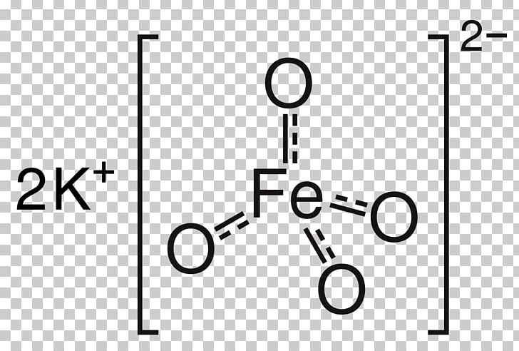 Potassium Ferrate Chromate And Dichromate Potassium Chromate Chemical Compound Ferrate(VI) PNG, Clipart, Angle, Area, Black, Black And White, Chemistry Free PNG Download