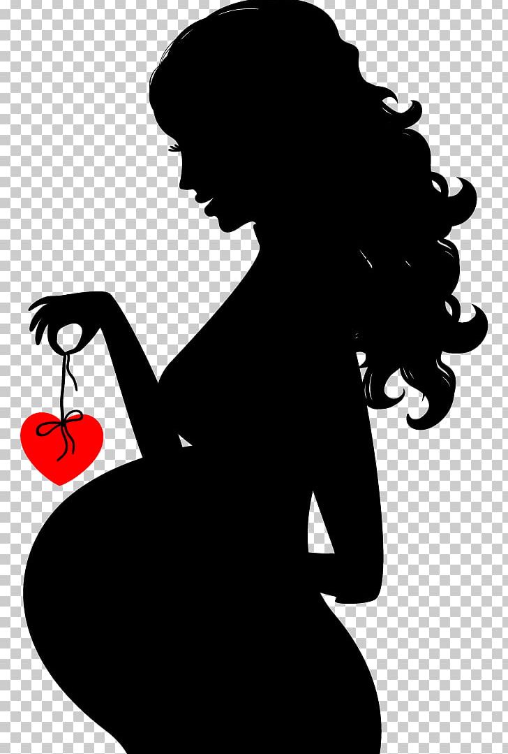 pregnant silhouette clip art free
