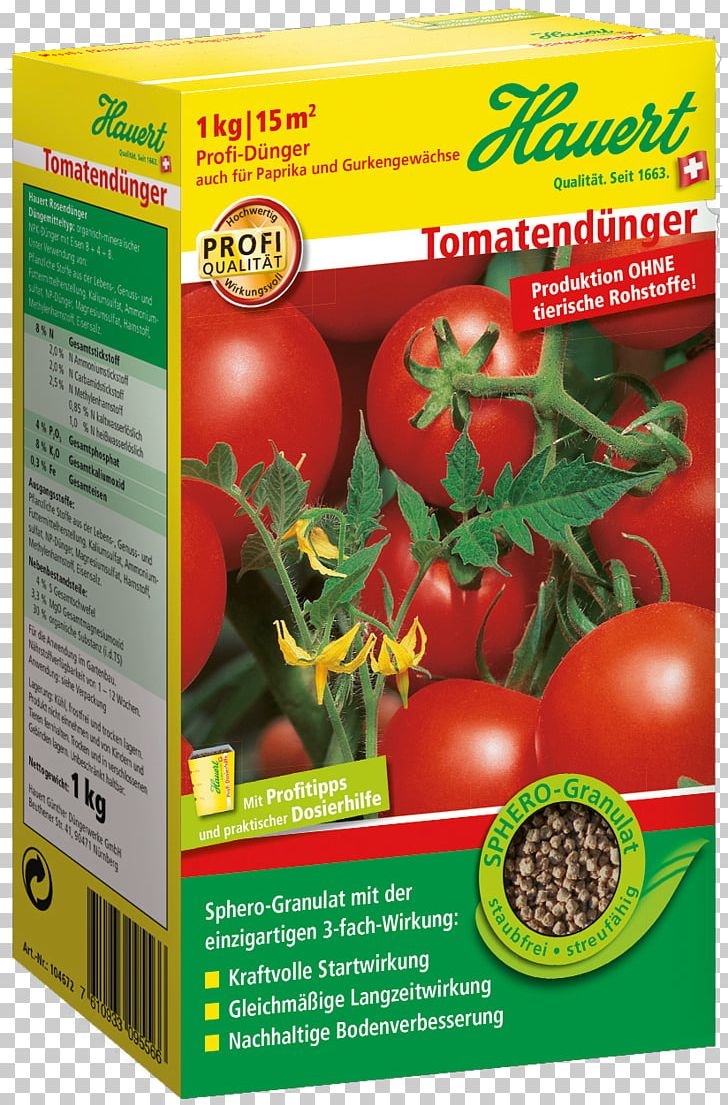 Bush Tomato Hauert Fertilisers Gemüsegarten PNG, Clipart, Bush Tomato, Controlledrelease Fertiliser, Fertilisers, Food, Fruit Free PNG Download