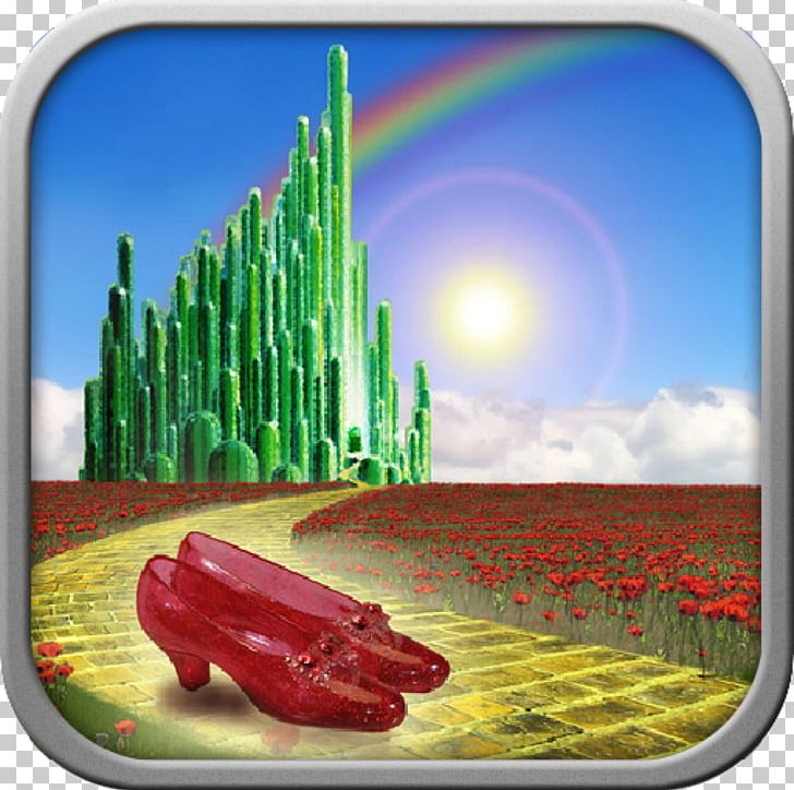 Peoria Players Theatre The Wizard Of Oz Emerald City Yellow Brick Road Ruby Slippers PNG, Clipart, Biome, Ecosystem, Emerald City, Game, Grass Free PNG Download
