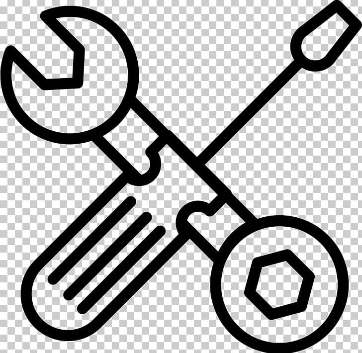 Screwdriver Spanners Tool Computer Icons PNG, Clipart, Angle, Black And White, Bolt, Computer Icons, Encapsulated Postscript Free PNG Download