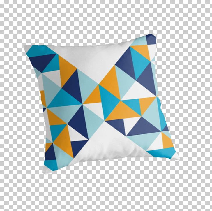 Throw Pillows Cushion Triangle PNG, Clipart, Blue, Blue Triangle Pattern, Cushion, Furniture, Pillow Free PNG Download