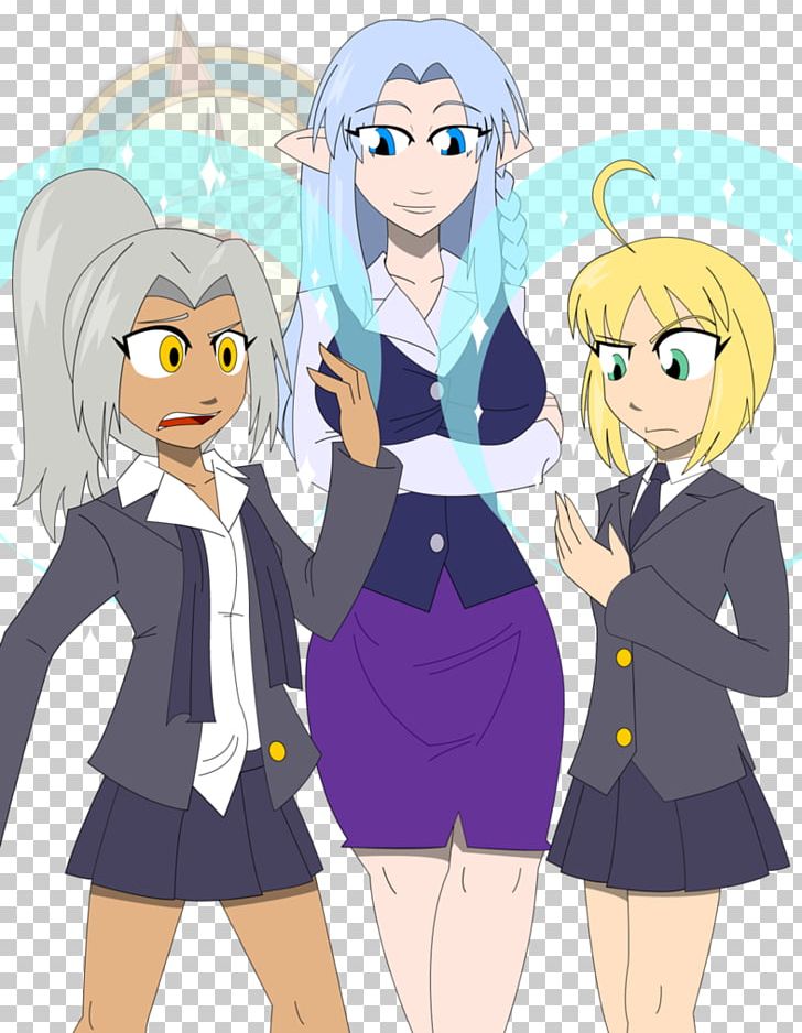 School Uniform Student Teacher Middle School PNG, Clipart, Anime, Blue, Cartoon, Character, Clothing Free PNG Download