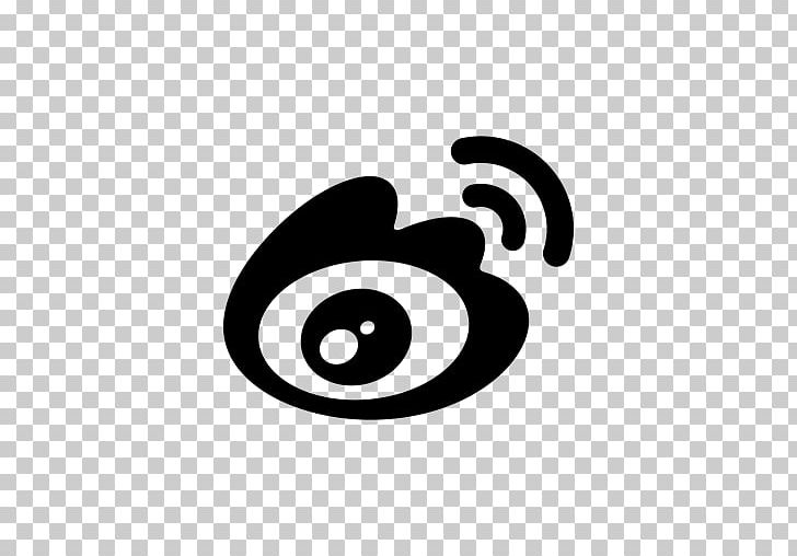 Sina Weibo Computer Icons Tencent Weibo PNG, Clipart, Black, Black And White, Cdr, Circle, Computer Icons Free PNG Download