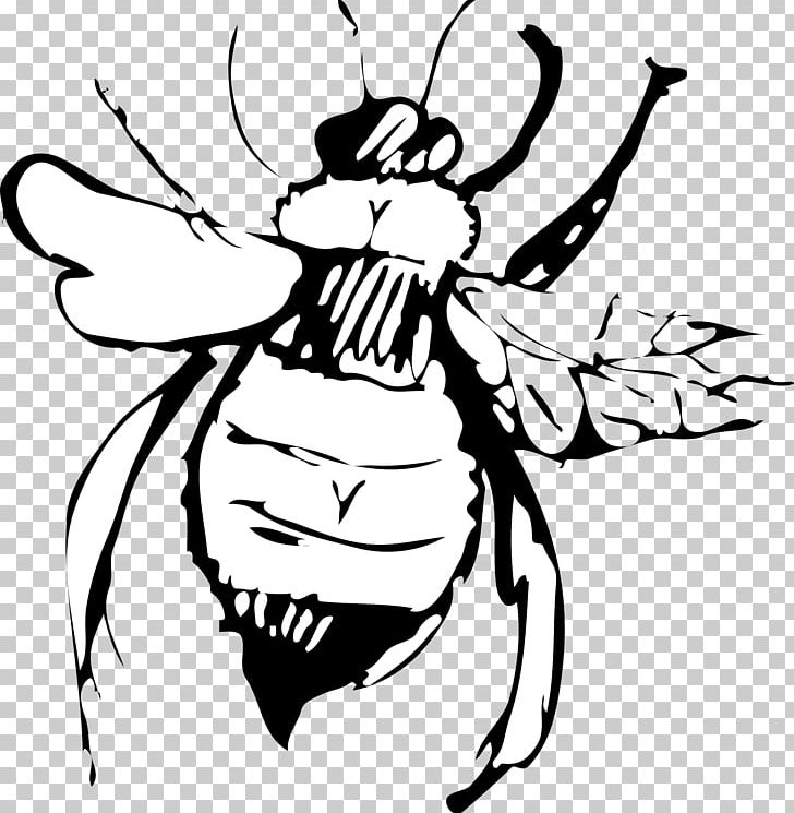 Bee Drawing Line Art PNG, Clipart, Art, Artwork, Black, Black And White, Branch Free PNG Download