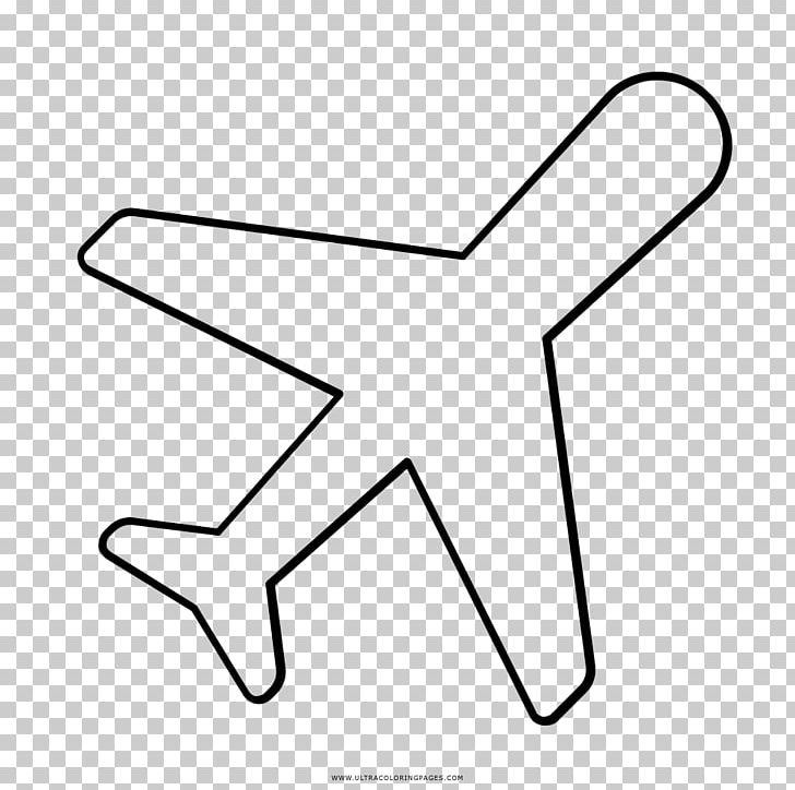 Airplane Drawing Coloring Book PNG, Clipart, Airliner, Airplane, Angle, Area, Black Free PNG Download
